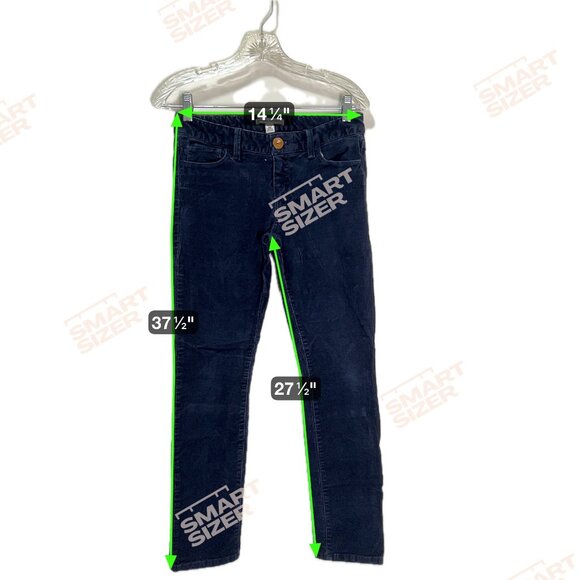 Banana Republic Petite Navy Corduroy Pants Size 26P Classic Chic Stylish Comfy - Picture 4 of 8